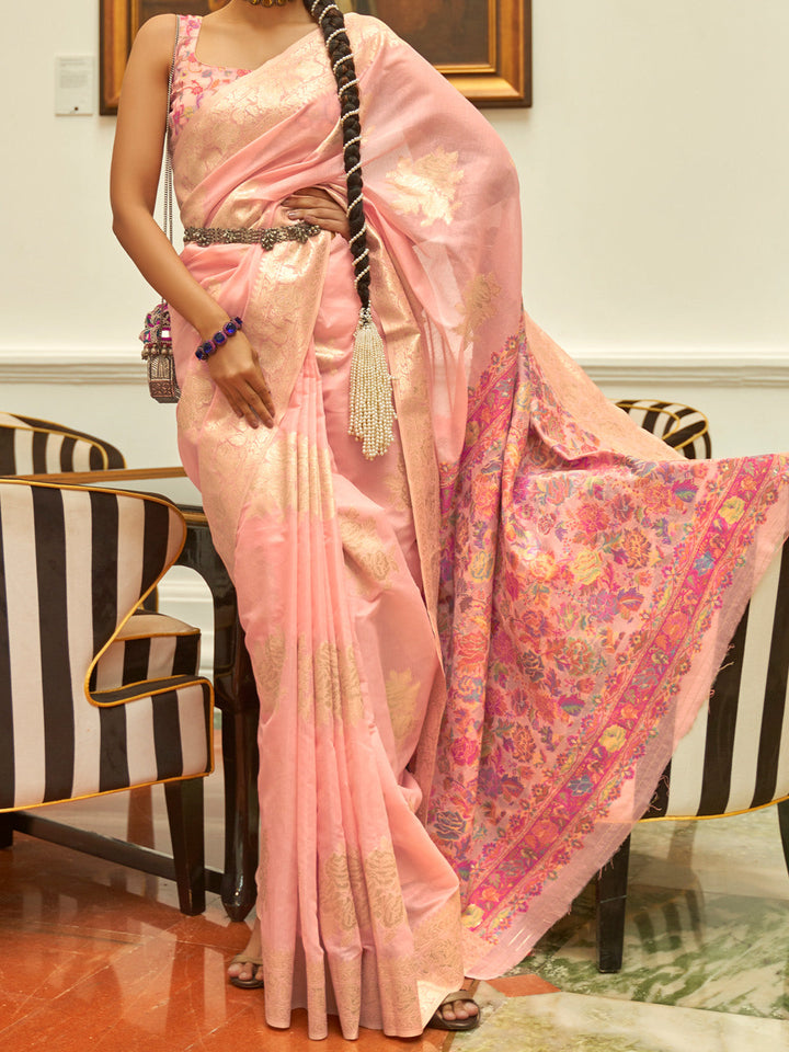 Kashmiri Silk Saree