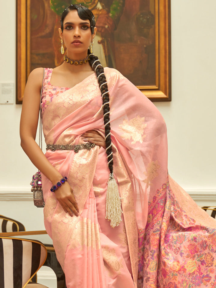 Kashmiri Silk Saree