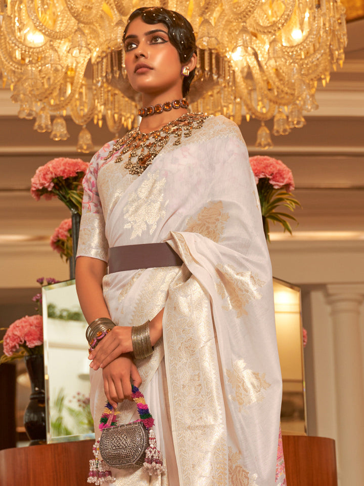 Kashmiri Silk Saree