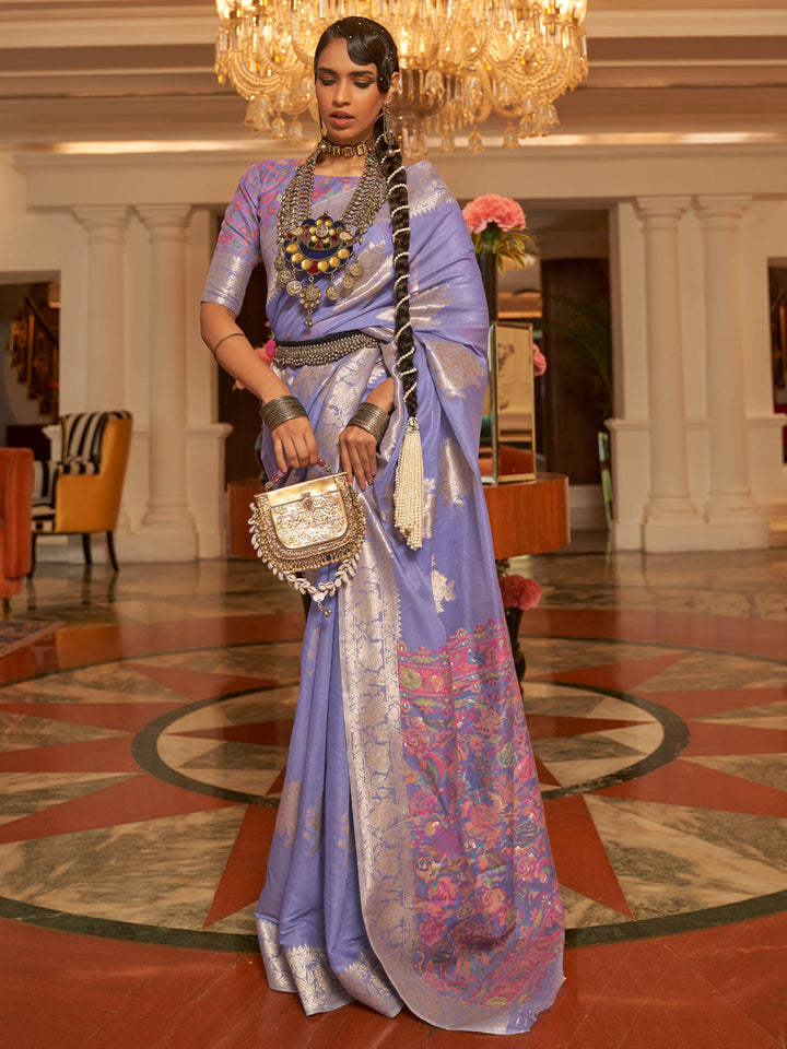 Kashmiri Silk Saree