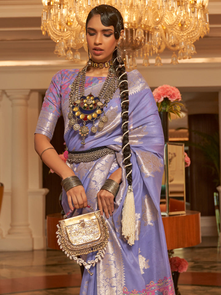 Kashmiri Silk Saree