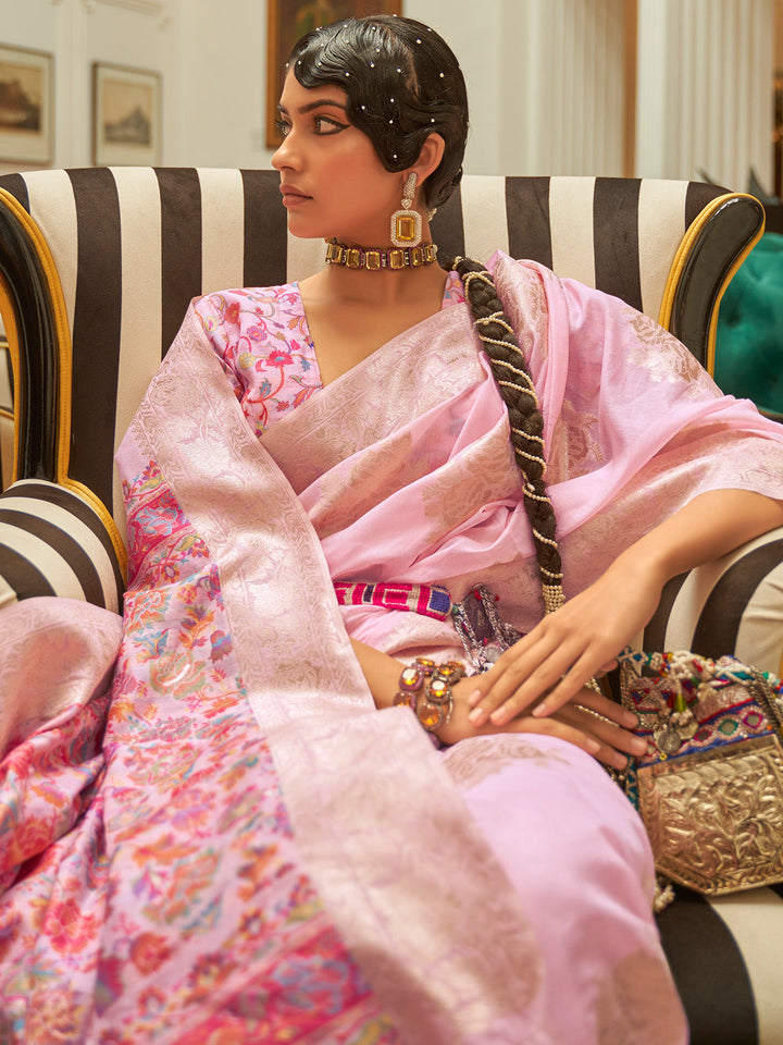 Kashmiri Silk Saree