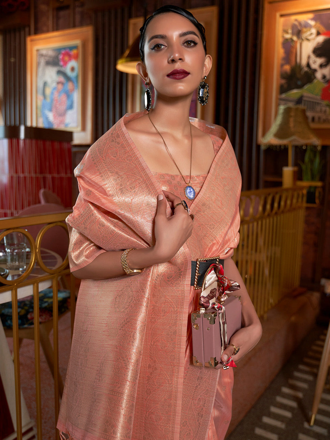 Organza Saree