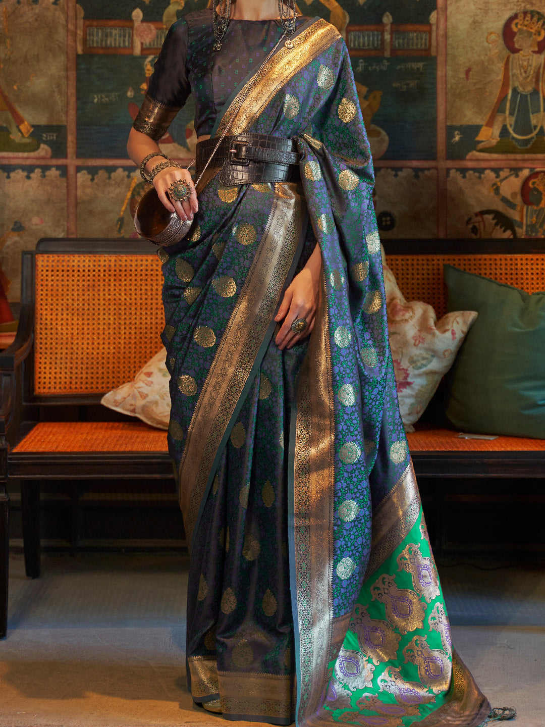 Tanchui Silk Saree