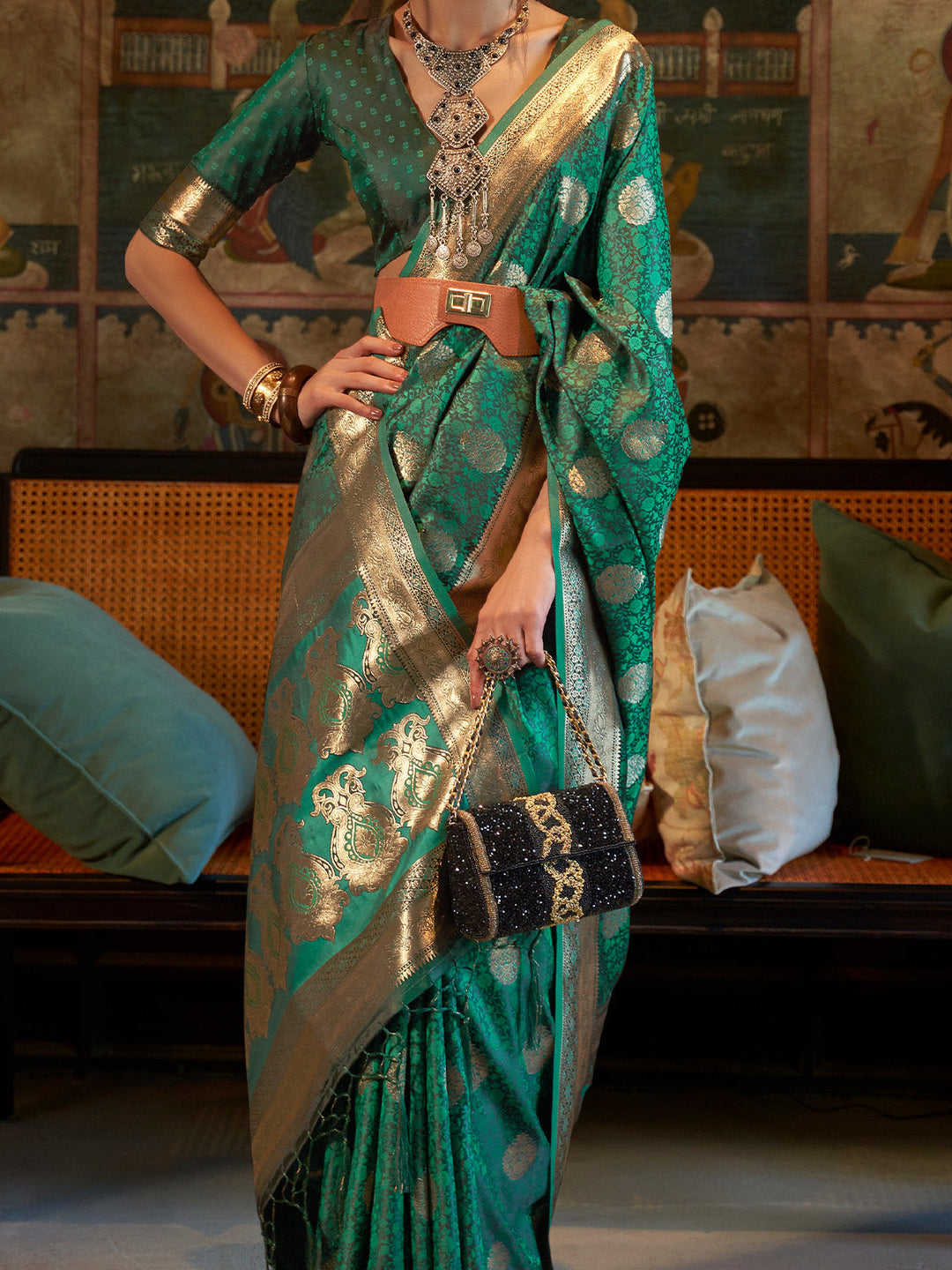 Tanchui Silk Saree