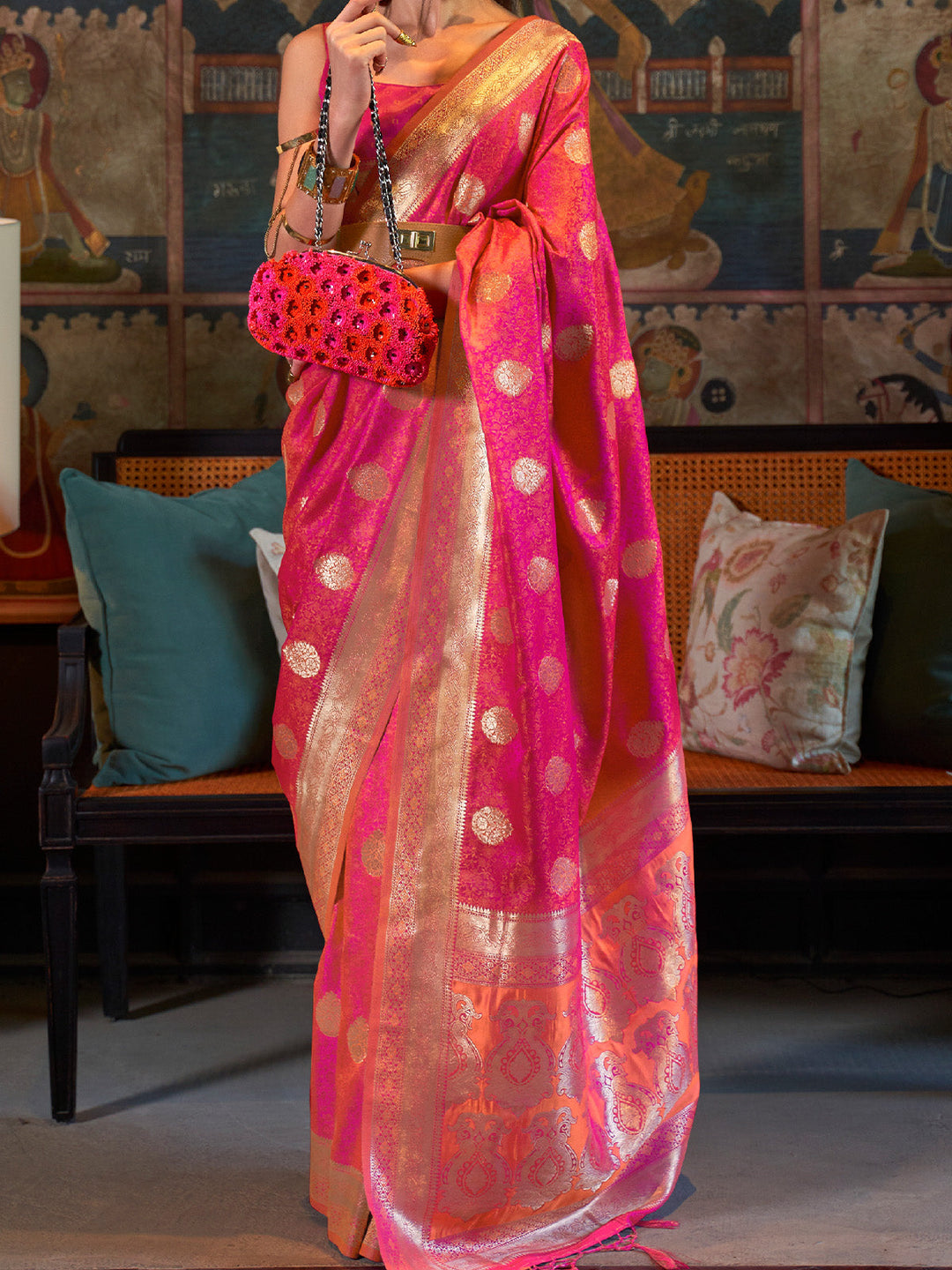 Tanchui Silk Saree