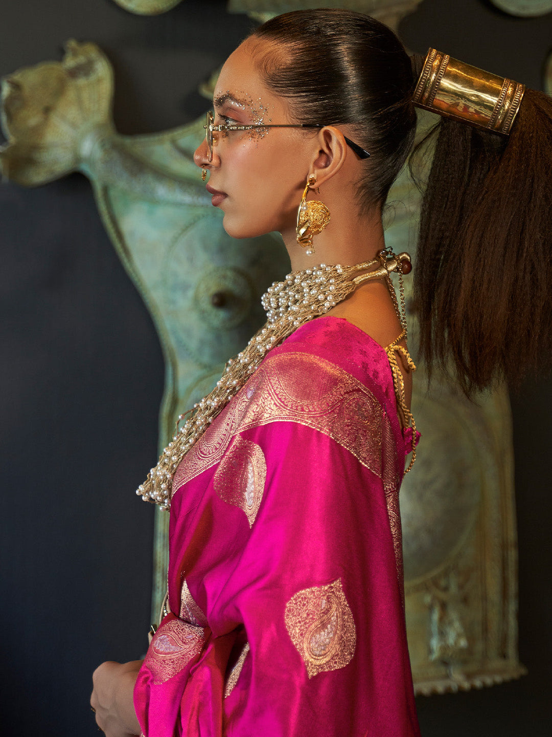 Satin Silk Saree