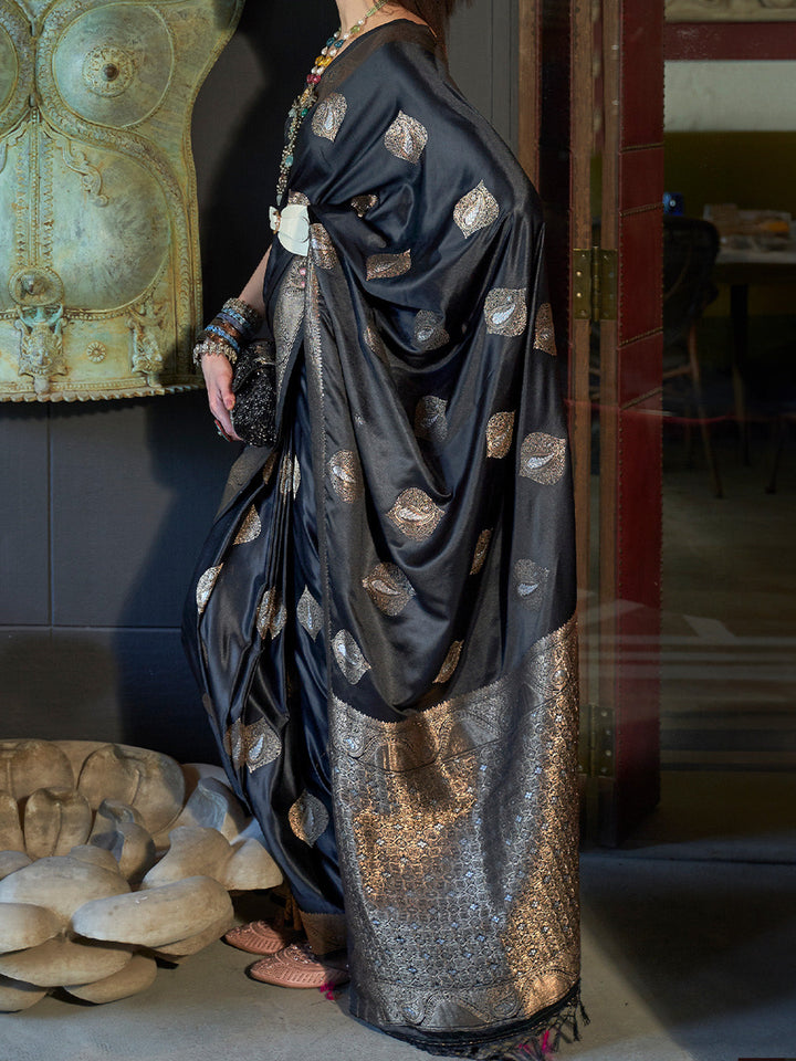 Satin Silk Saree