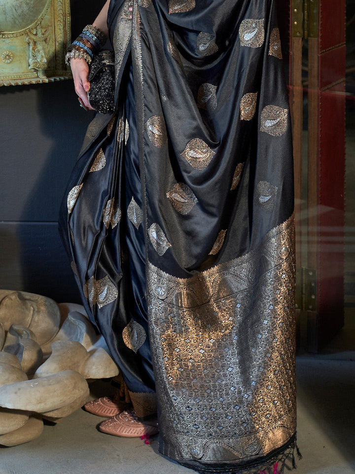 Satin Silk Saree