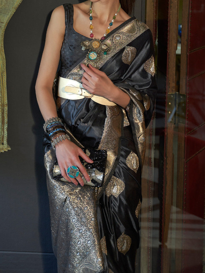 Satin Silk Saree