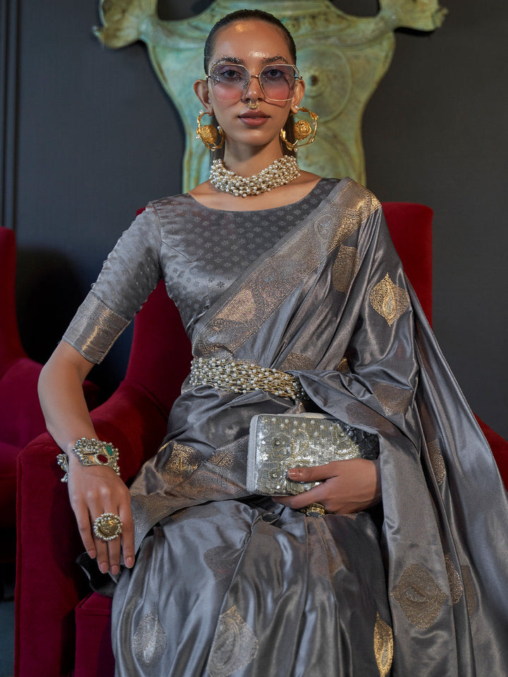 Satin Silk Saree