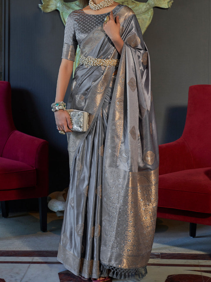 Satin Silk Saree