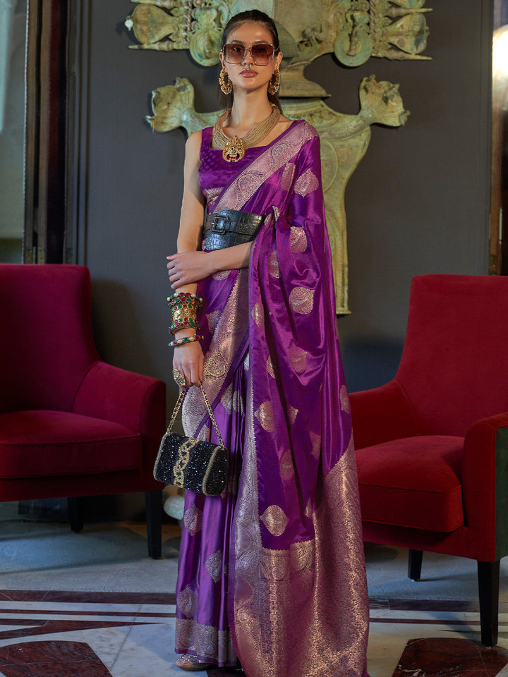 Satin Silk Saree