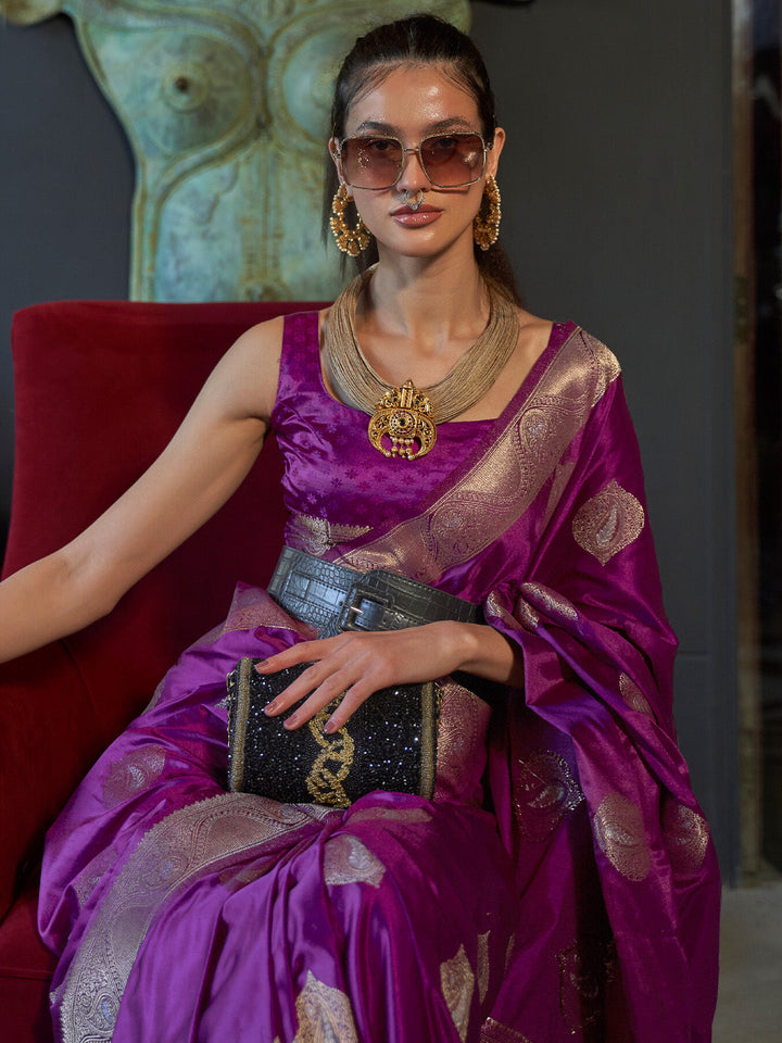 Satin Silk Saree