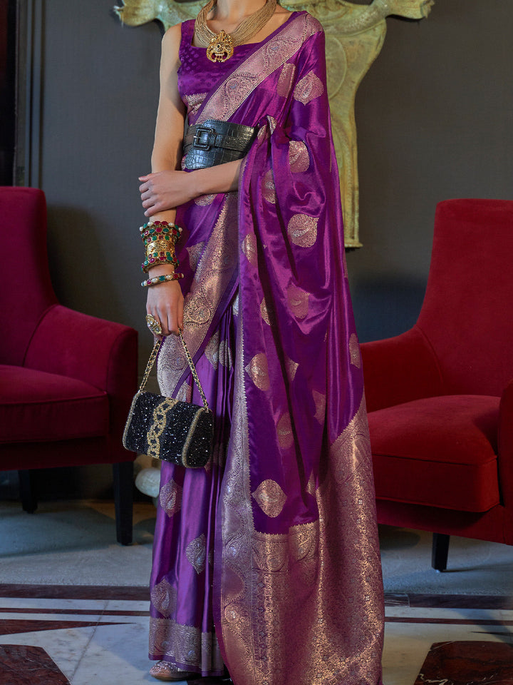 Satin Silk Saree