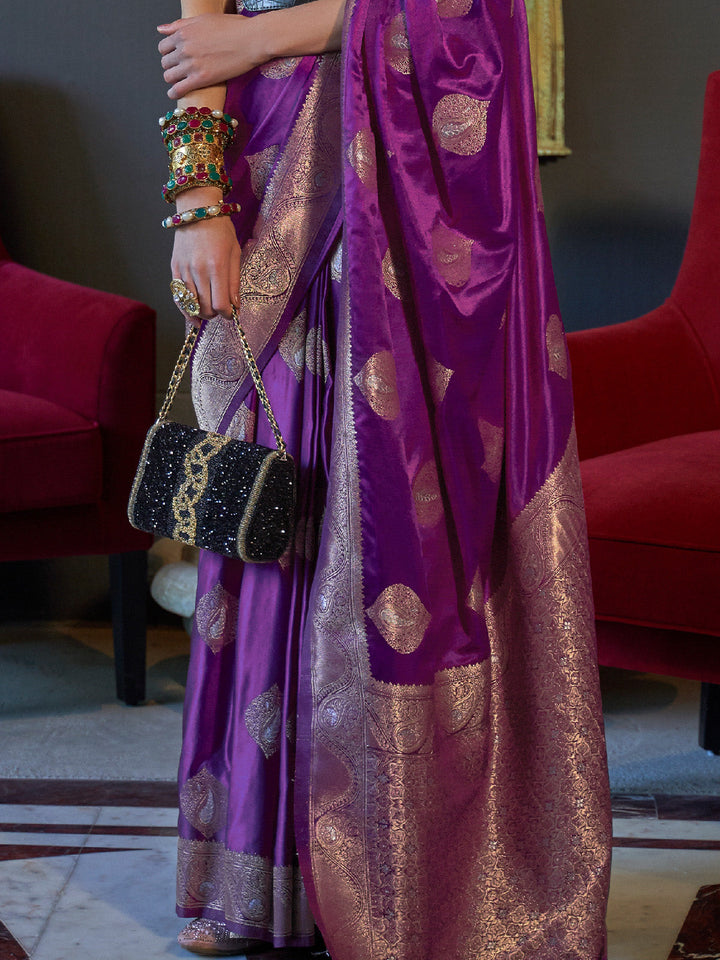 Satin Silk Saree