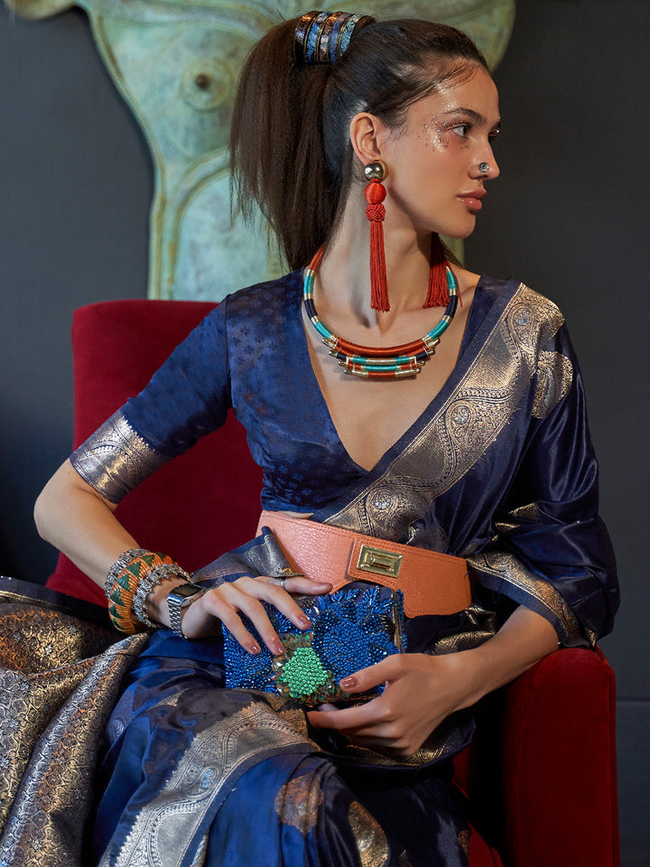 Satin Silk Saree