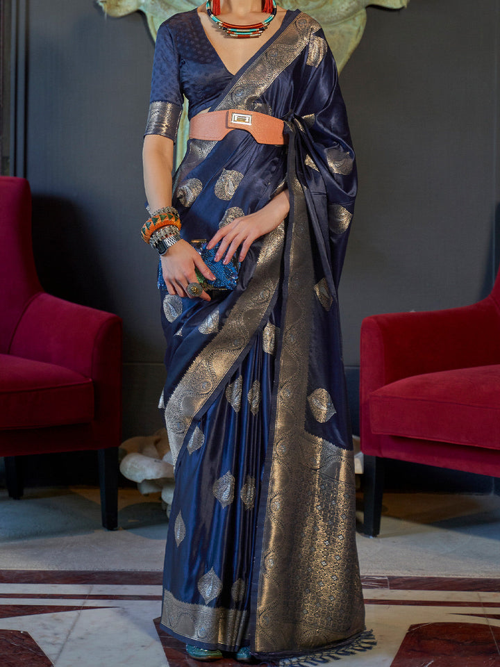 Satin Silk Saree
