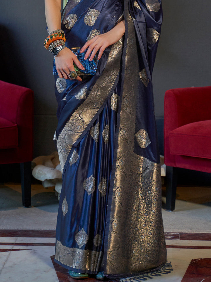 Satin Silk Saree