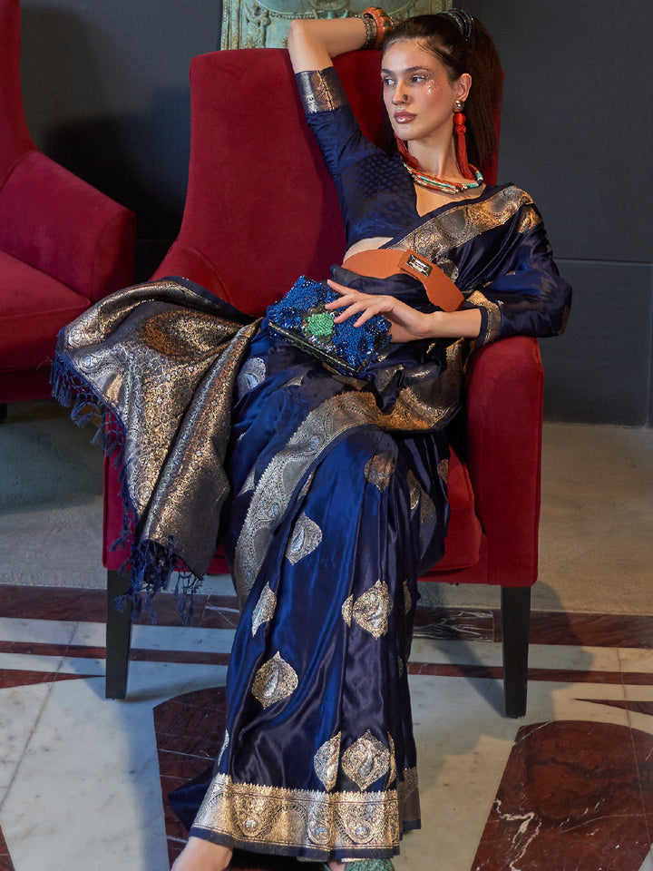 Satin Silk Saree