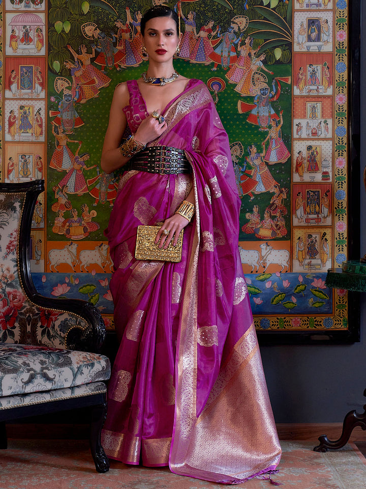 Organza Silk Saree