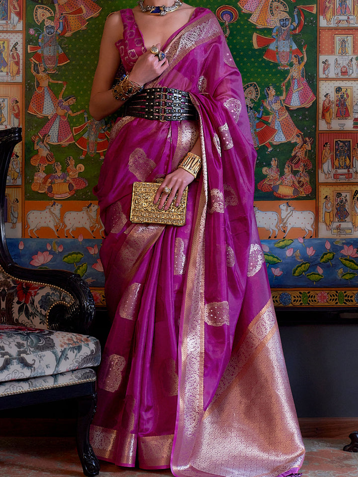 Organza Silk Saree