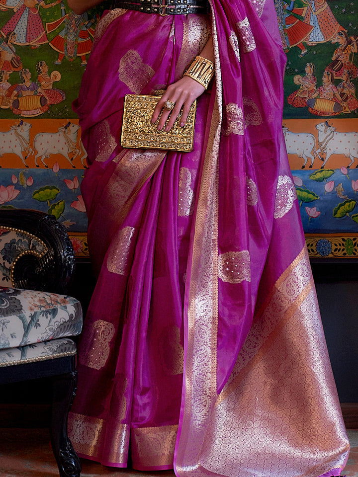 Organza Silk Saree