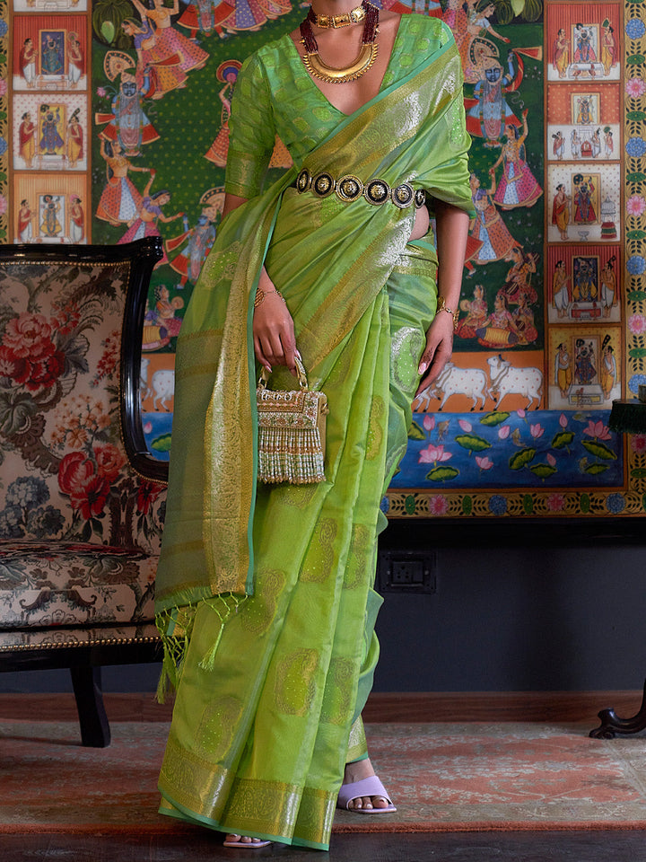 Organza Silk Saree
