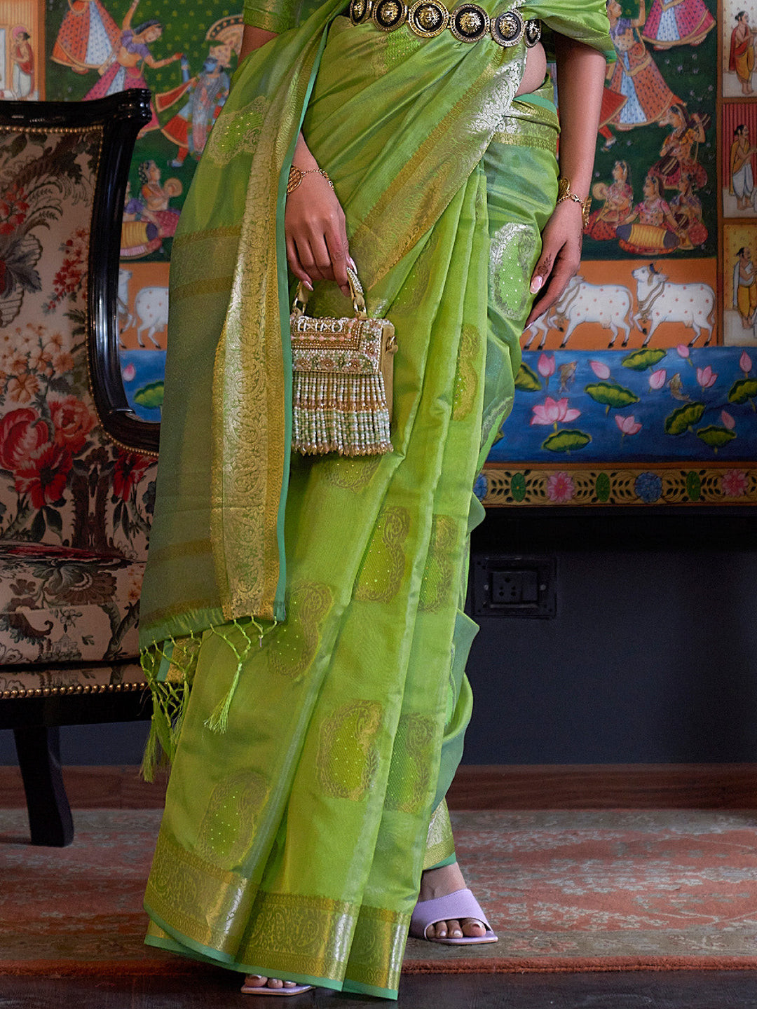 Organza Silk Saree