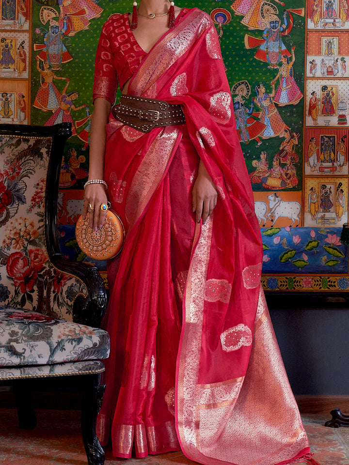 Organza Silk Saree