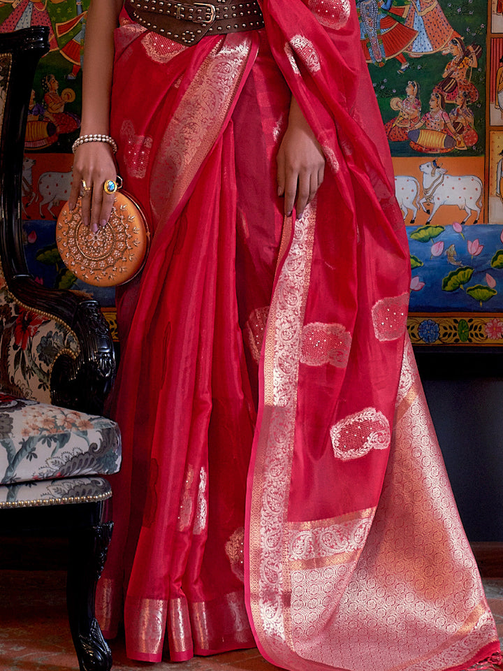 Organza Silk Saree