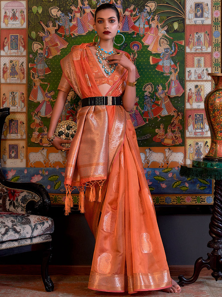 Organza Silk Saree