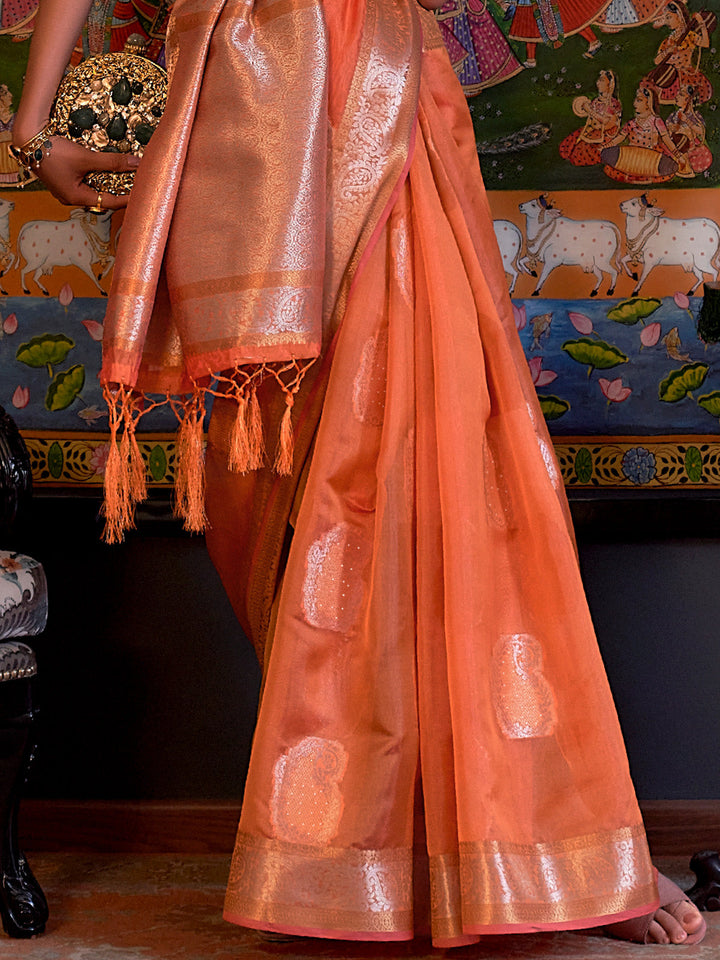 Organza Silk Saree