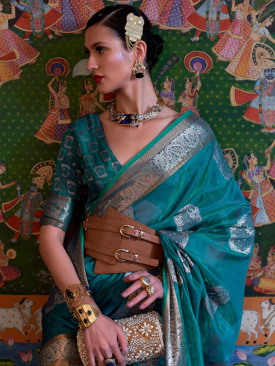 Organza Silk Saree
