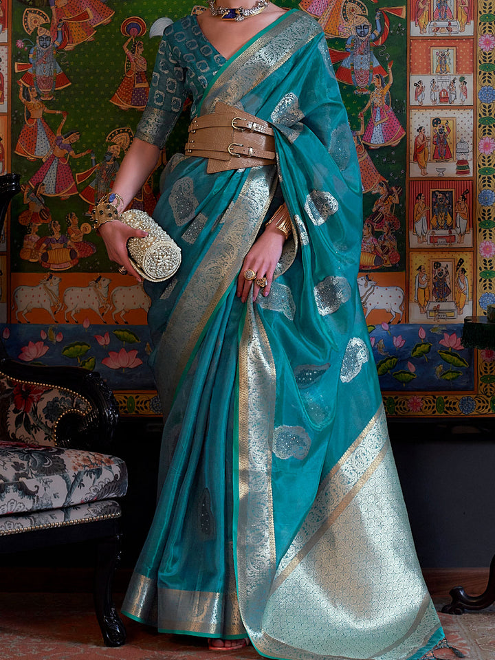 Organza Silk Saree