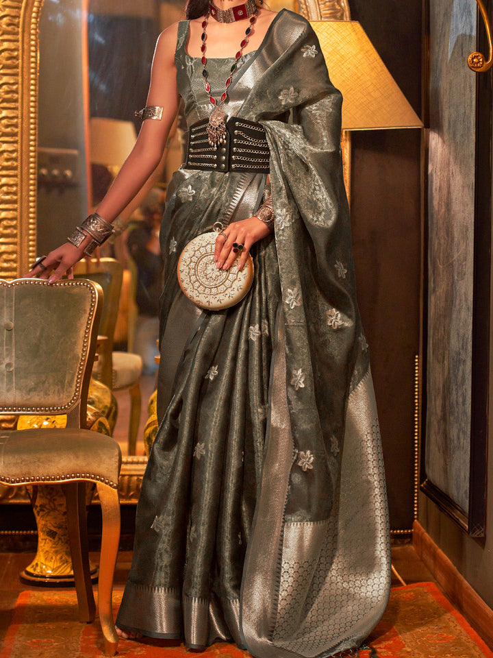 Organza Silk Saree