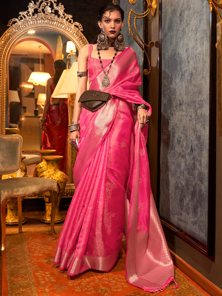 Organza Silk Saree
