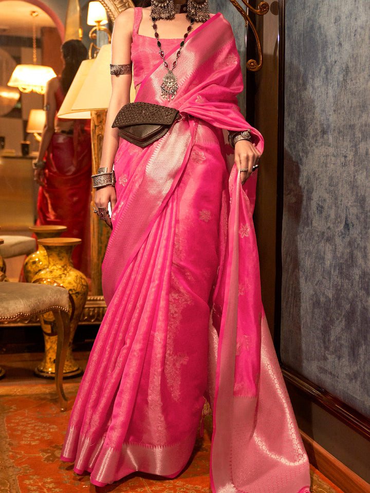 Organza Silk Saree
