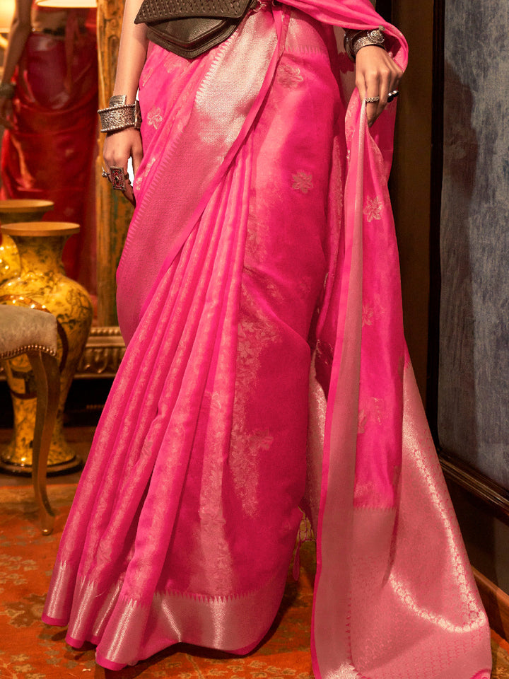 Organza Silk Saree