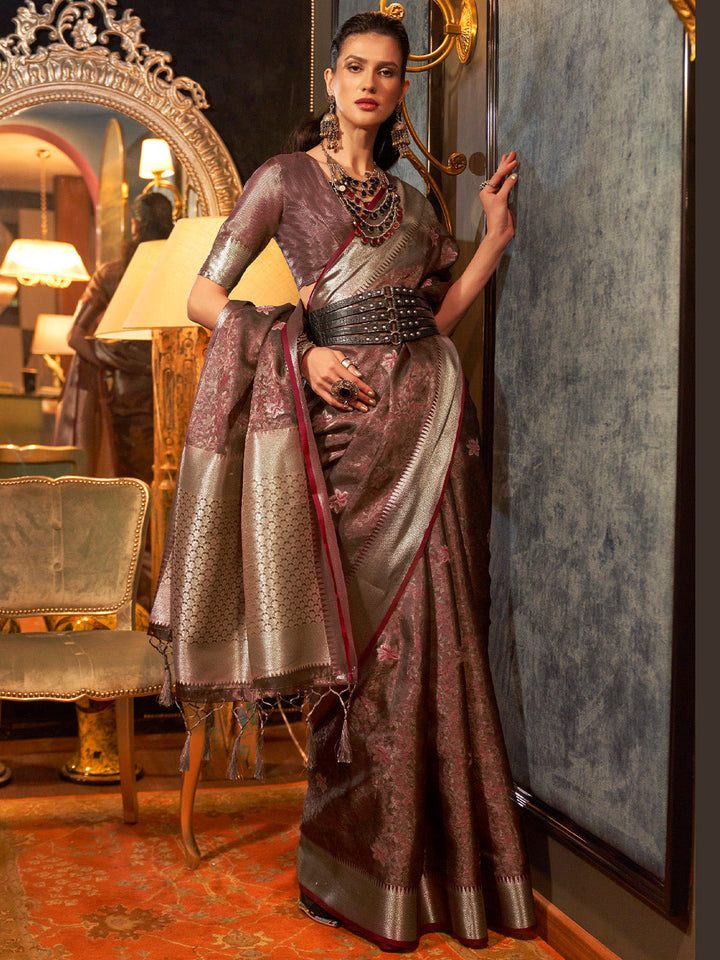 Organza Silk Saree