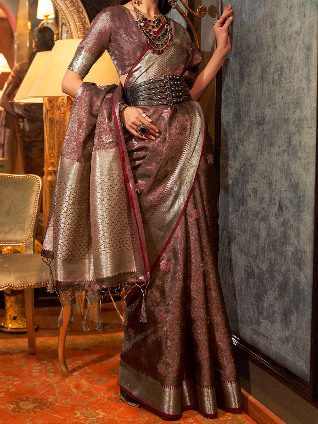 Organza Silk Saree