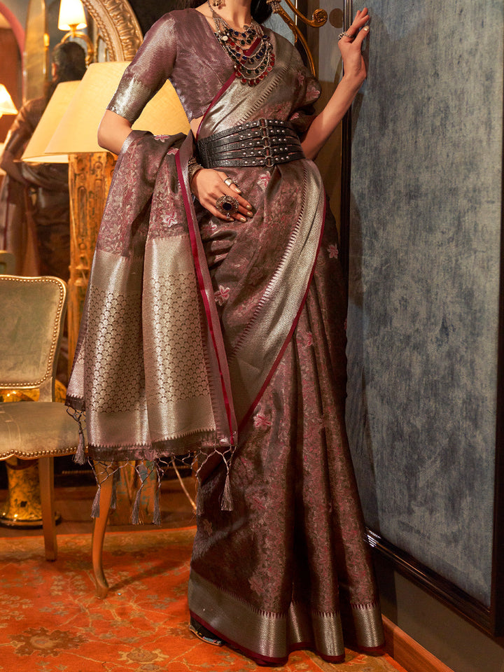 Organza Silk Saree