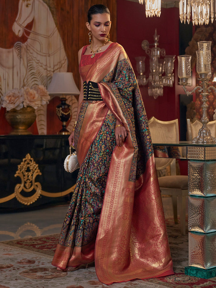 Kashmiri Silk Saree
