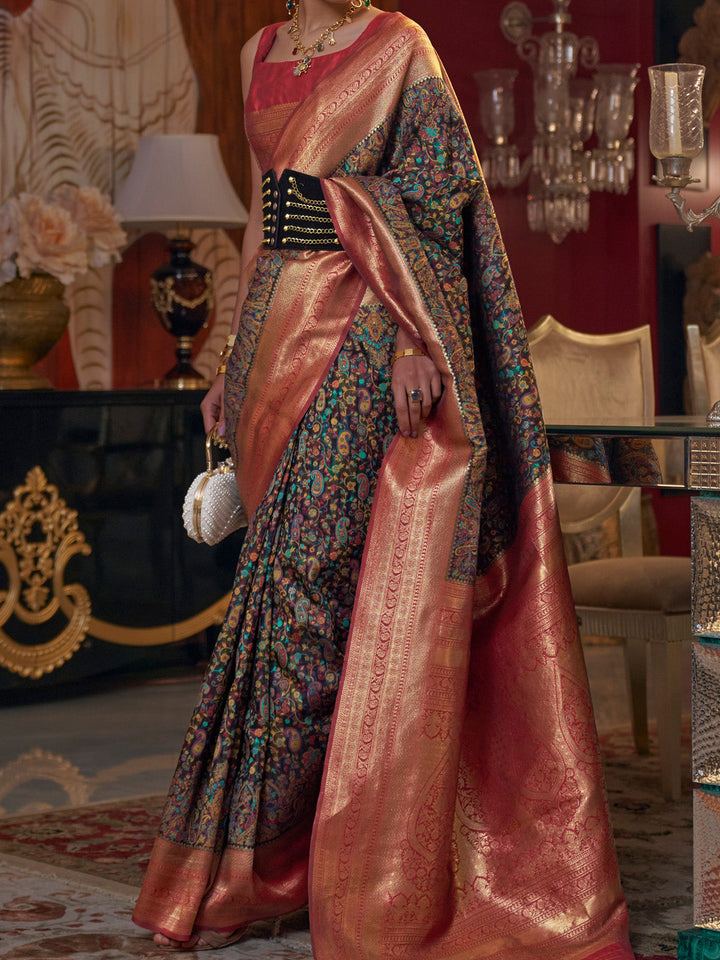 Kashmiri Silk Saree