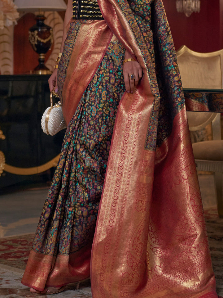 Kashmiri Silk Saree