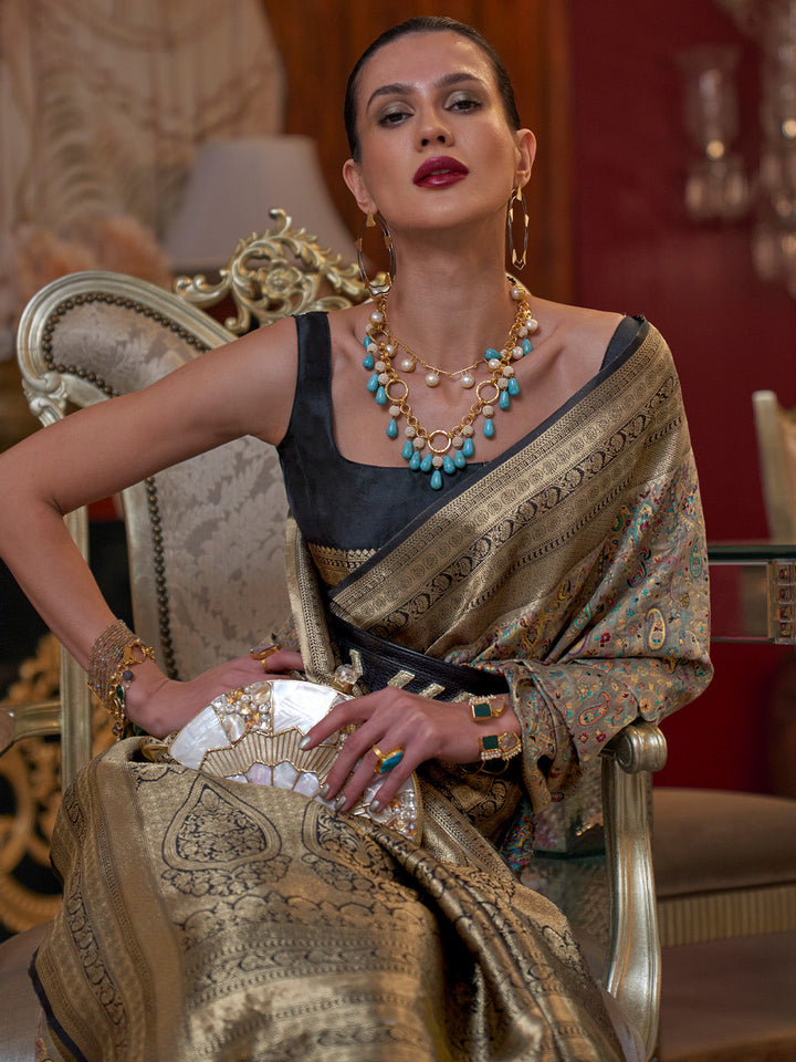 Kashmiri Silk Saree