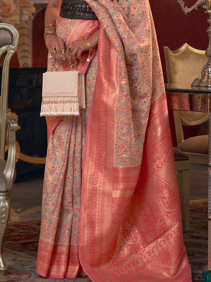 Kashmiri Silk Saree