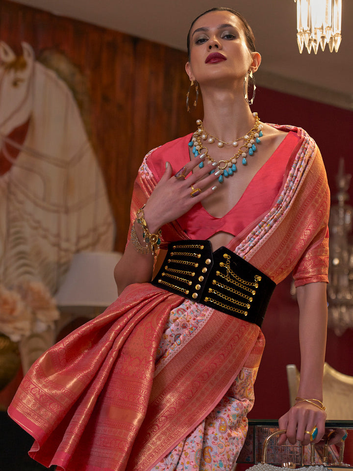 Kashmiri Silk Saree