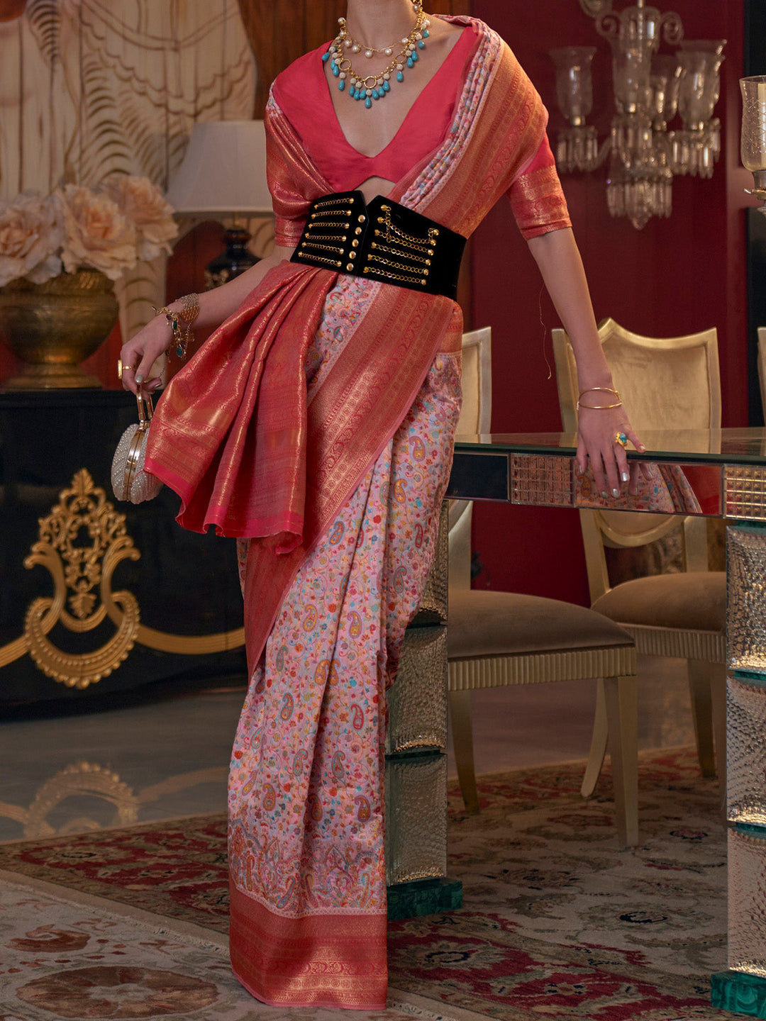 Kashmiri Silk Saree