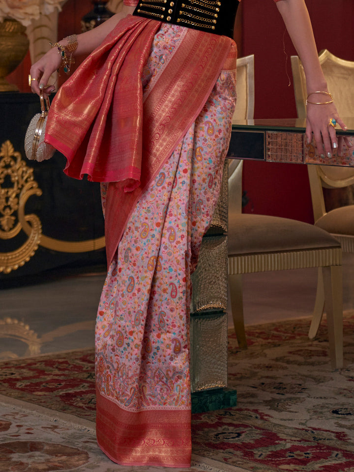Kashmiri Silk Saree